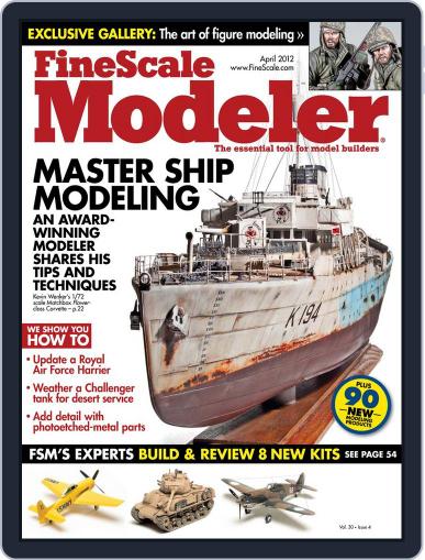 FineScale Modeler February 25th, 2012 Digital Back Issue Cover