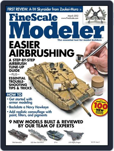 FineScale Modeler January 21st, 2012 Digital Back Issue Cover