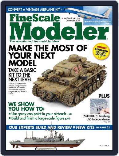 FineScale Modeler October 22nd, 2011 Digital Back Issue Cover