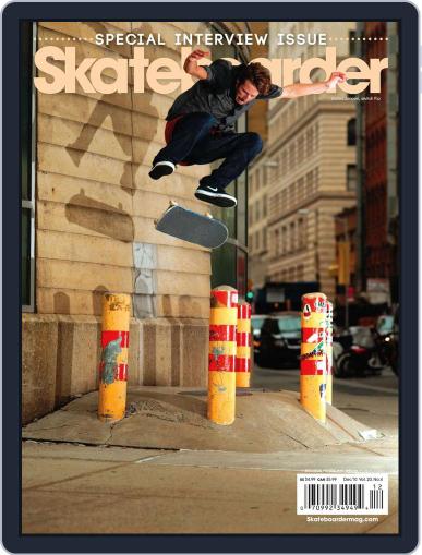 Skateboarder October 19th, 2010 Digital Back Issue Cover