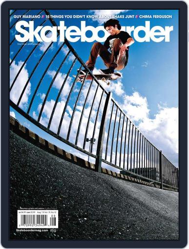 Skateboarder August 1st, 2010 Digital Back Issue Cover