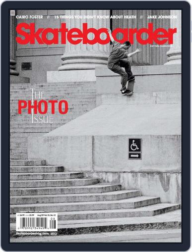 Skateboarder August 1st, 2009 Digital Back Issue Cover