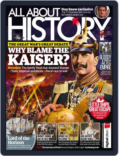 All About History October 1st, 2017 Digital Back Issue Cover
