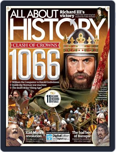 All About History November 1st, 2016 Digital Back Issue Cover