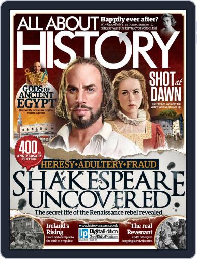 All About History March 31st, 2016 Digital Back Issue Cover