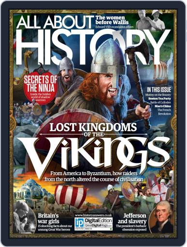 All About History February 1st, 2016 Digital Back Issue Cover