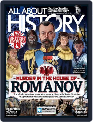 All About History January 1st, 2016 Digital Back Issue Cover