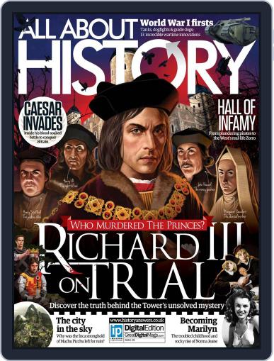 All About History August 1st, 2015 Digital Back Issue Cover