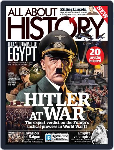 All About History August 22nd, 2013 Digital Back Issue Cover