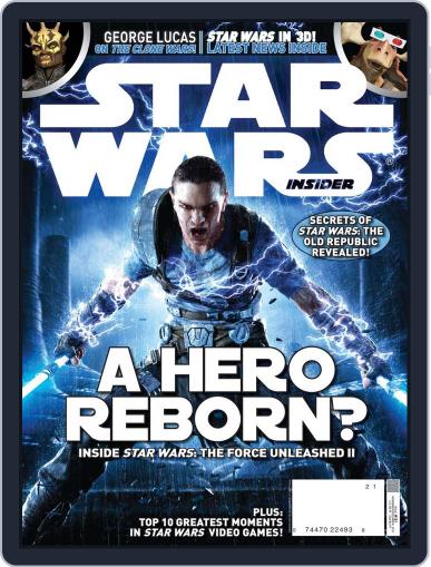 Star Wars Insider October 25th, 2010 Digital Back Issue Cover
