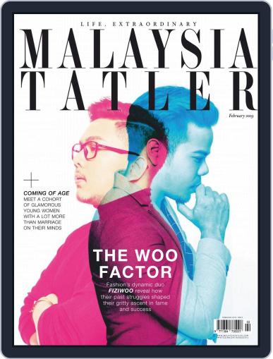 Tatler Malaysia February 1st, 2019 Digital Back Issue Cover