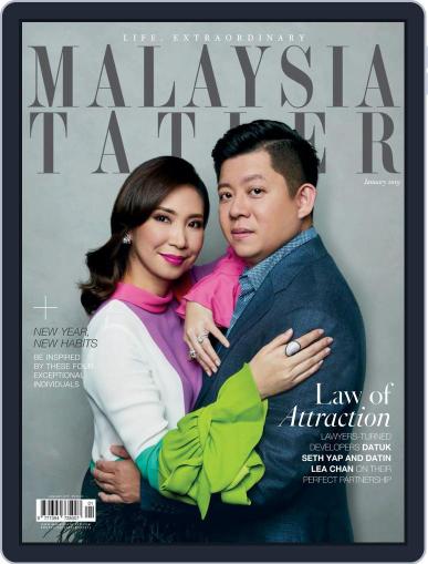 Tatler Malaysia January 1st, 2019 Digital Back Issue Cover