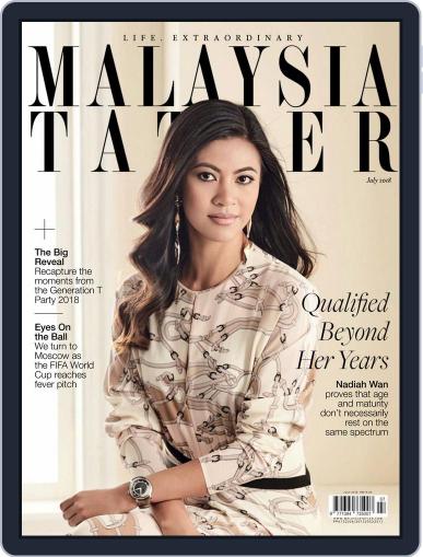 Tatler Malaysia July 1st, 2018 Digital Back Issue Cover