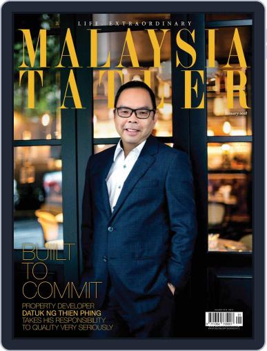 Tatler Malaysia January 1st, 2018 Digital Back Issue Cover
