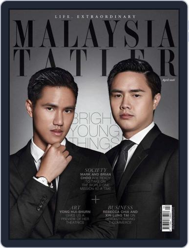Tatler Malaysia April 1st, 2016 Digital Back Issue Cover