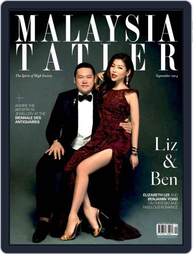 Tatler Malaysia September 2nd, 2014 Digital Back Issue Cover