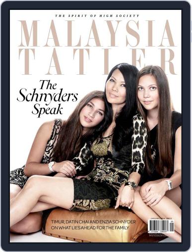 Tatler Malaysia January 2nd, 2014 Digital Back Issue Cover