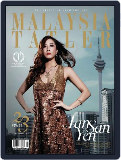 Tatler Malaysia November 1st, 2012 Digital Back Issue Cover
