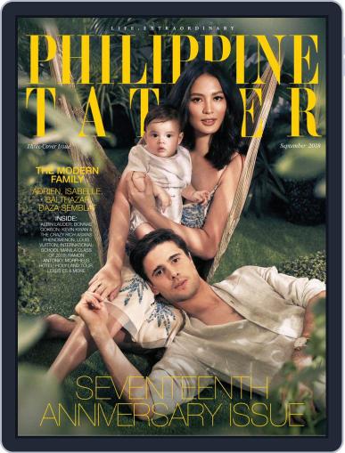 Tatler Philippines September 1st, 2018 Digital Back Issue Cover