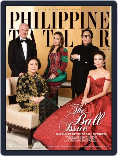 Tatler Philippines February 1st, 2018 Digital Back Issue Cover