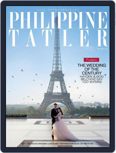 Tatler Philippines December 1st, 2017 Digital Back Issue Cover