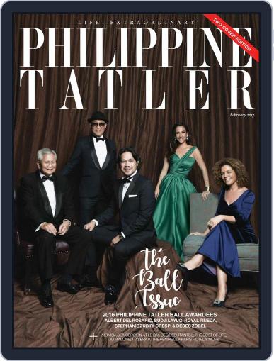 Tatler Philippines February 1st, 2017 Digital Back Issue Cover