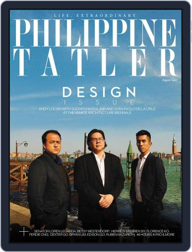 Tatler Philippines August 4th, 2016 Digital Back Issue Cover