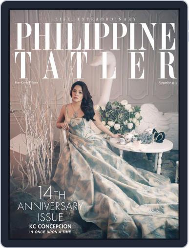 Tatler Philippines September 1st, 2015 Digital Back Issue Cover