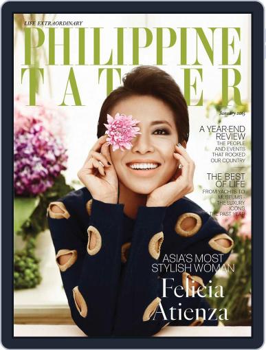 Tatler Philippines January 16th, 2015 Digital Back Issue Cover