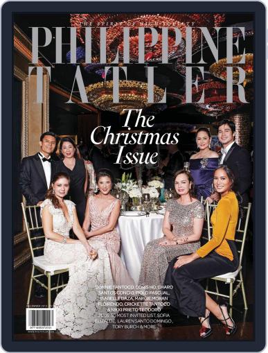 Tatler Philippines December 10th, 2013 Digital Back Issue Cover