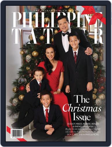 Tatler Philippines December 12th, 2012 Digital Back Issue Cover