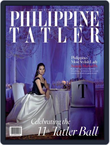 Tatler Philippines November 1st, 2012 Digital Back Issue Cover