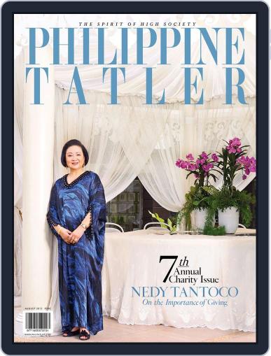 Tatler Philippines August 1st, 2012 Digital Back Issue Cover