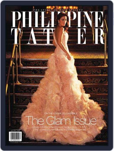Tatler Philippines July 3rd, 2012 Digital Back Issue Cover