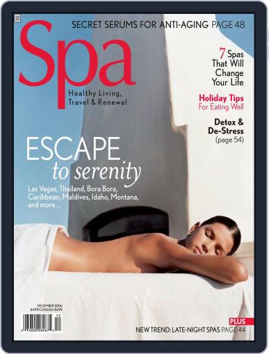Spa October 4th, 2006 Digital Back Issue Cover