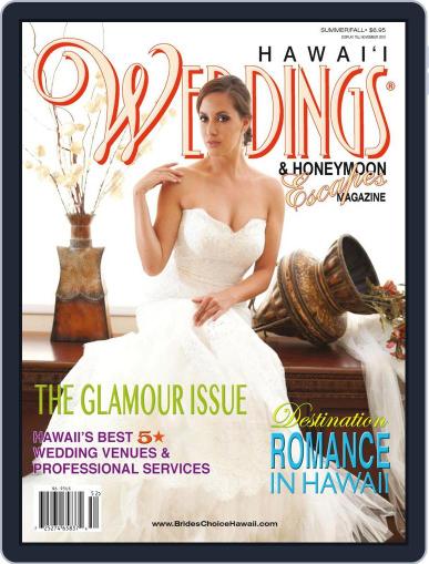 Hawaii Weddings & Honeymoon Escapes September 2nd, 2016 Digital Back Issue Cover