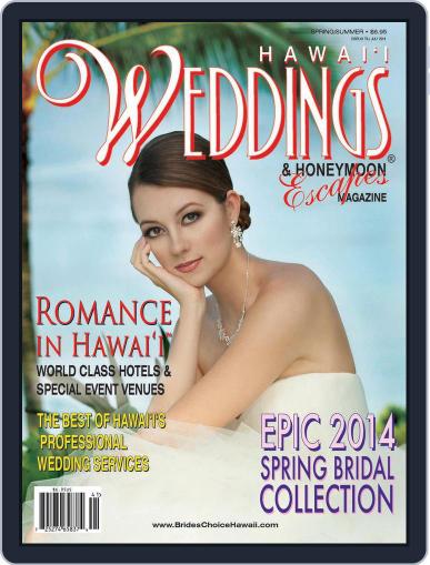 Hawaii Weddings & Honeymoon Escapes January 15th, 2014 Digital Back Issue Cover