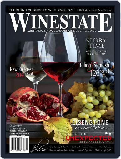Winestate March 1st, 2019 Digital Back Issue Cover