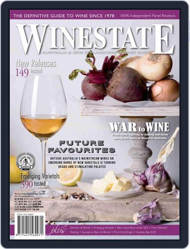 Winestate November 1st, 2018 Digital Back Issue Cover