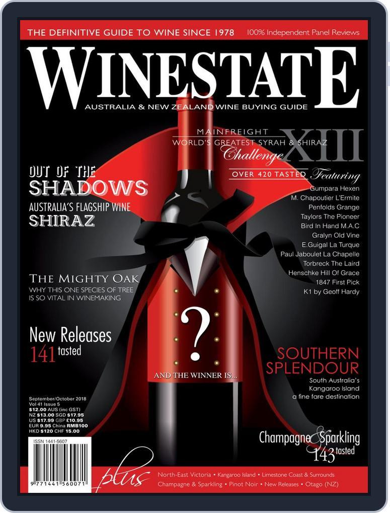 Winestate (Digital) Subscription                    September 1st, 2018 Issue