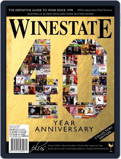 Winestate May 1st, 2018 Digital Back Issue Cover