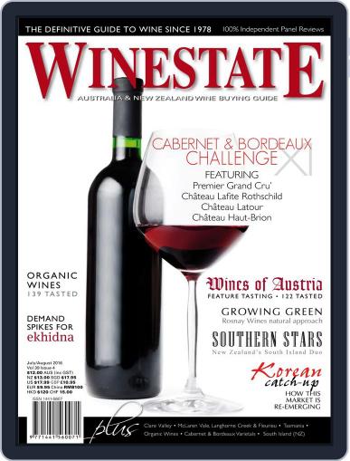 Winestate July 18th, 2016 Digital Back Issue Cover