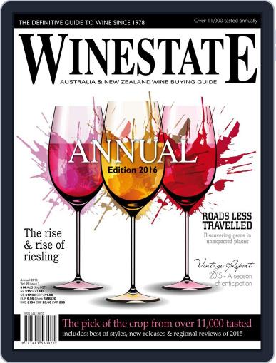 Winestate January 1st, 2016 Digital Back Issue Cover