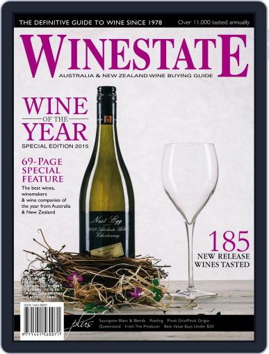 Winestate December 1st, 2015 Digital Back Issue Cover