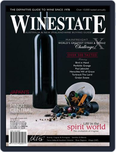 Winestate September 1st, 2015 Digital Back Issue Cover