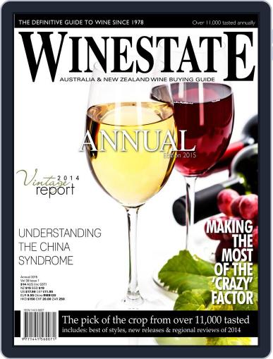 Winestate January 27th, 2015 Digital Back Issue Cover