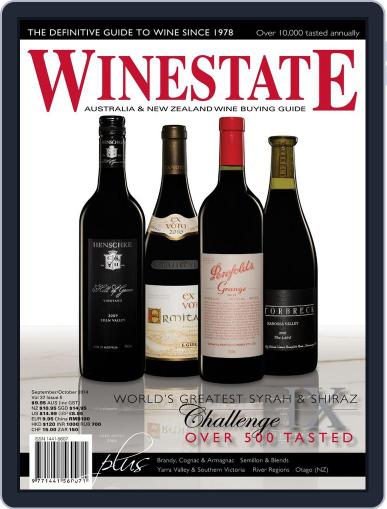 Winestate September 1st, 2014 Digital Back Issue Cover