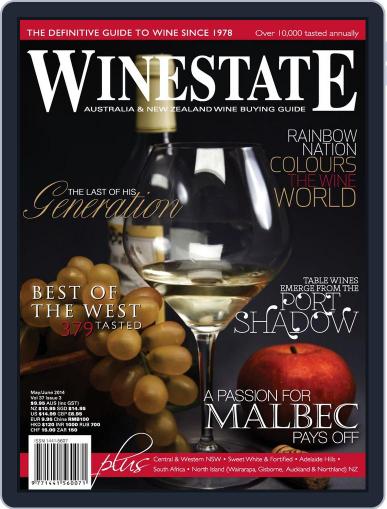 Winestate April 30th, 2014 Digital Back Issue Cover