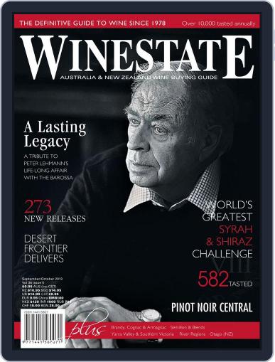 Winestate September 1st, 2013 Digital Back Issue Cover