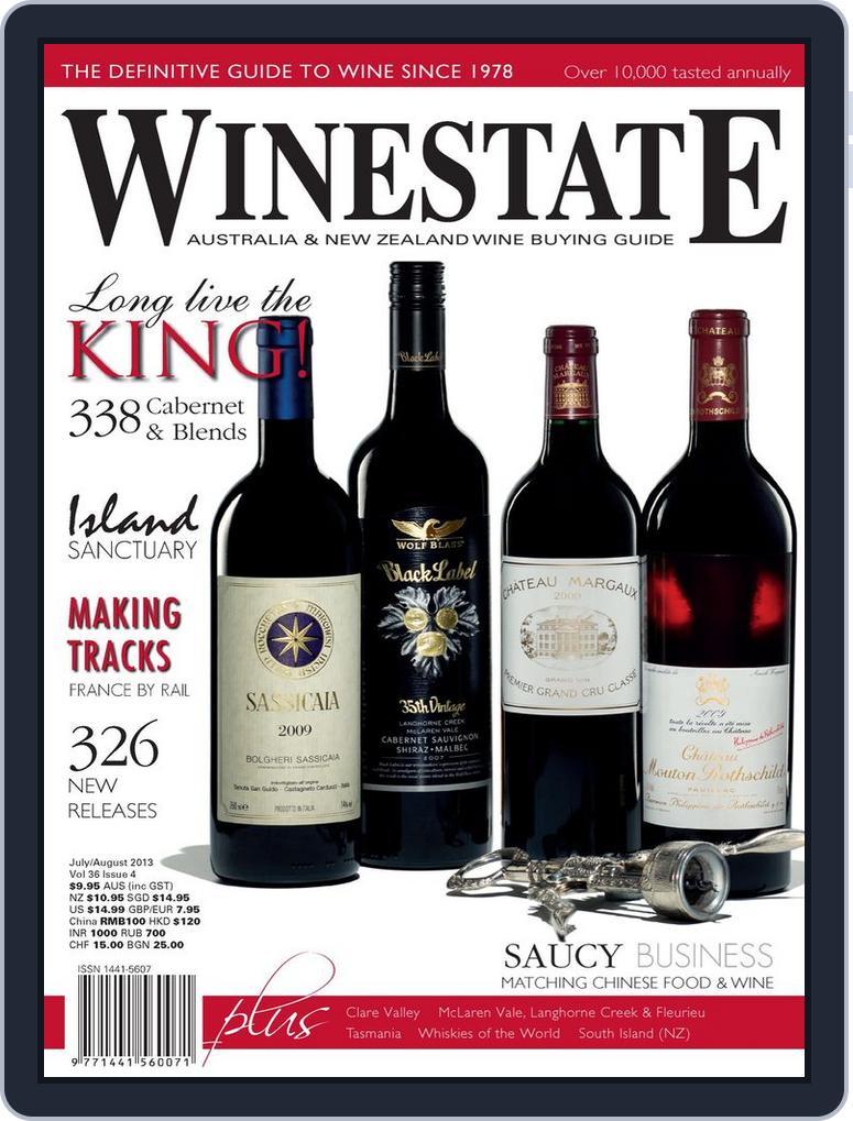 Winestate (Digital) Subscription                    July 1st, 2013 Issue